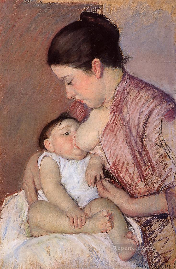 Motherhood mothers children Mary Cassatt Oil Paintings